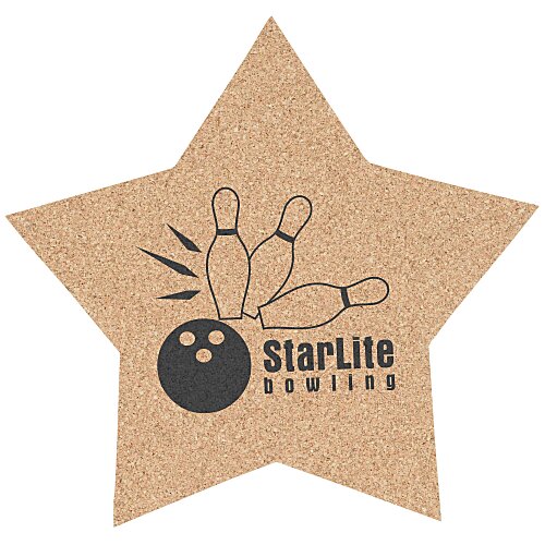 Large Cork Coaster - Star Main Image