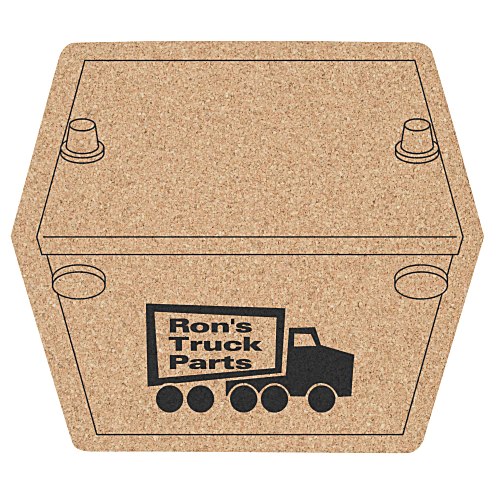 Large Cork Coaster - Car Battery Main Image