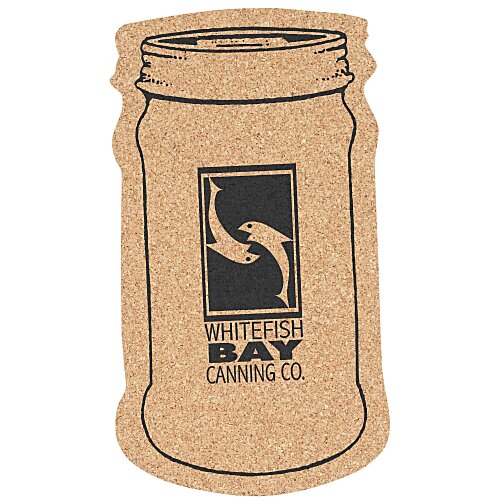 Large Cork Coaster - Jar Main Image