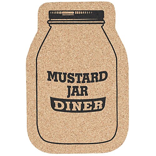Large Cork Coaster - Wide Mouth Jar Main Image