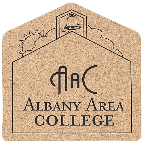 Large Cork Coaster - School Main Image
