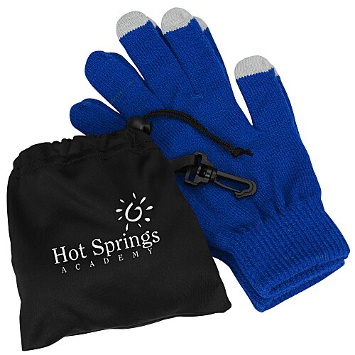 Touch Gloves with Pouch Main Image