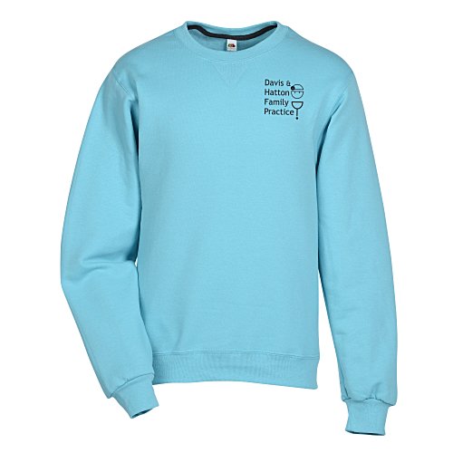 Fruit of the Loom Sofspun Crew Sweatshirt - Screen Main Image