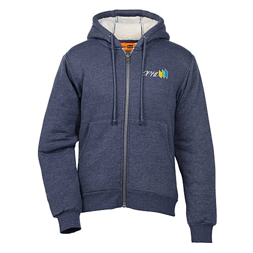 Heavyweight Sherpa Fleece Hooded Jacket Main Image