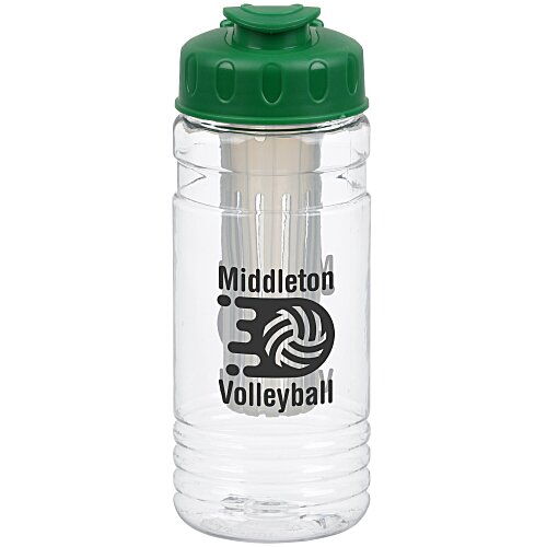 Clear Impact Infuser Bottle with Flip Lid - 20 oz. Main Image