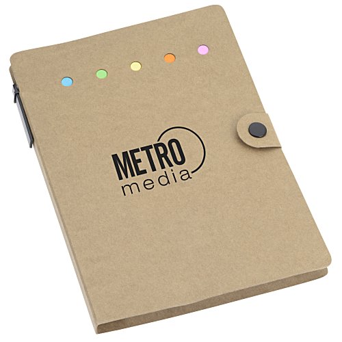 Note Set with Snap Closure - 8 1/4 inches x 5 3/4 inches Main Image