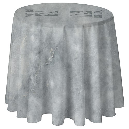 Serged Round Table Throw - Bar Height - Full Color Main Image