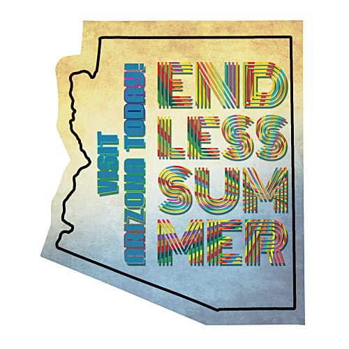 Flat Flexible Magnet - State - Arizona - 30 mil Main Image