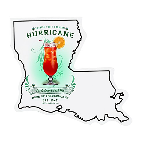 Flat Flexible Magnet - State - Louisiana - 30 mil Main Image