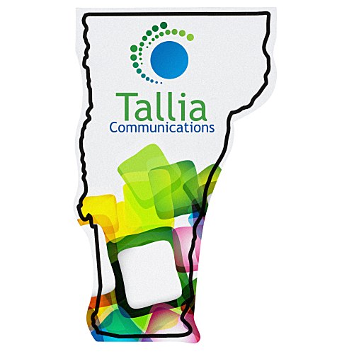 Flat Flexible Magnet - State - Vermont - 30 mil Main Image