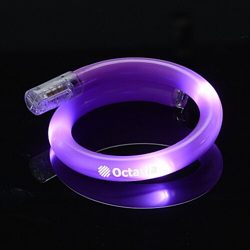 Flashing LED Tube Bracelet Main Image