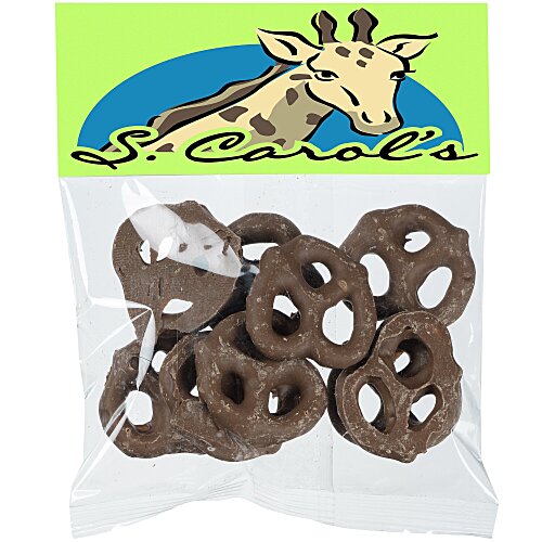 Snack Treats - Mini Milk Chocolate Pretzels Main Image