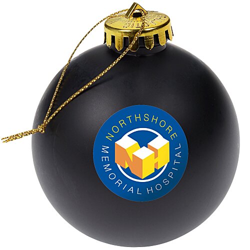Satin Round Ornament - Full Color Main Image