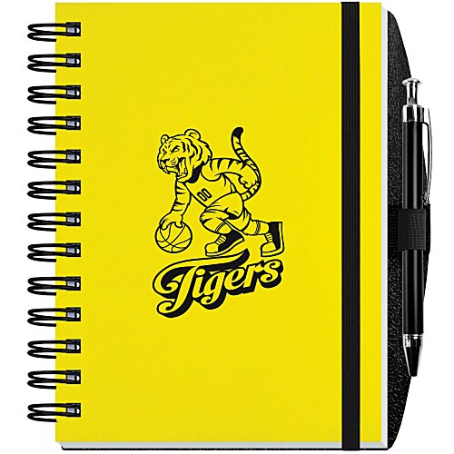 Polypro Journal with Pen - 7 inches x 5 inches - 100 sheet - Translucent Main Image