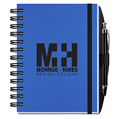 Polypro Journal with Pen - 7" x 5" - 100 sheet - Solid Main Image