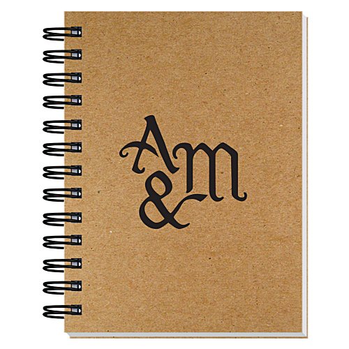 Recycled Spiral Journal - 7 inches x 5 inches Main Image