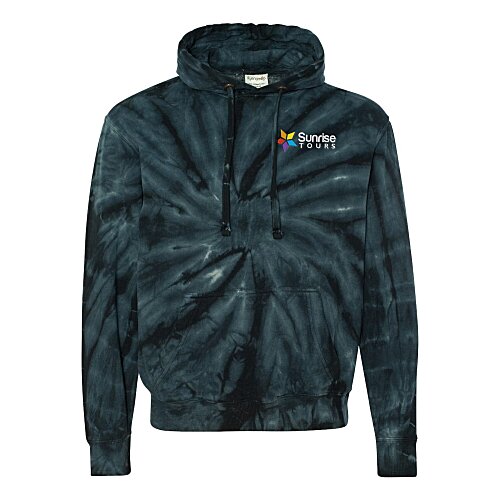 Tie-Dyed Cyclone Hooded Sweatshirt Main Image