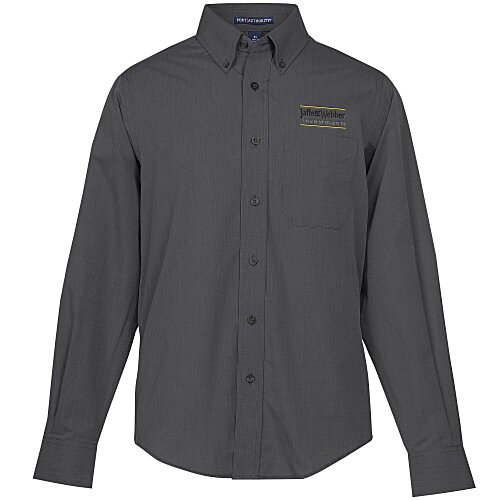 Easy Care Poplin Crosshatch Shirt - Men's Main Image