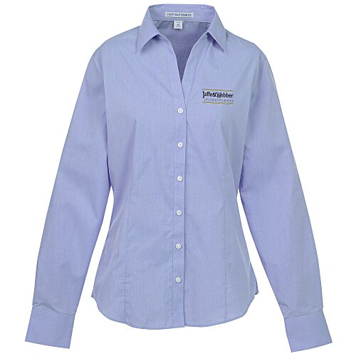 Easy Care Poplin Crosshatch Shirt - Ladies' Main Image