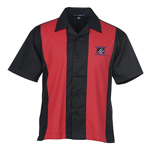 Peached Twill Colorblock Shirt Main Image
