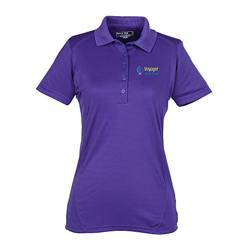 Mini Pique Raglan Performance Polo - Ladies' Main Image