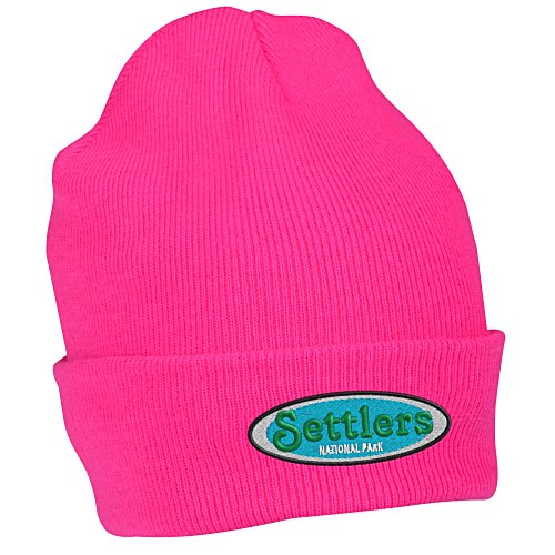 Fleece Lined Beanie with Cuff Main Image