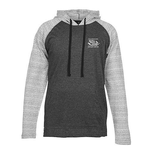 Burnside Yarn-Dyed Raglan Hooded T-Shirt - Screen Main Image