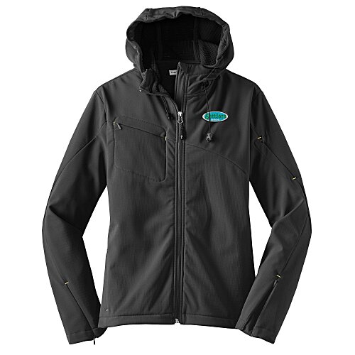 Crest Hooded Soft Shell Jacket - Ladies' Main Image