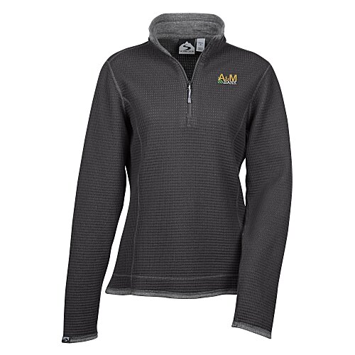 Storm Creek Jarret Waffle Knit 1/4-Zip Fleece - Ladies' Main Image