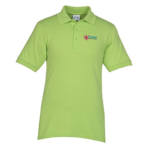 Soil Release Jersey Knit Polo - Men's Main Image