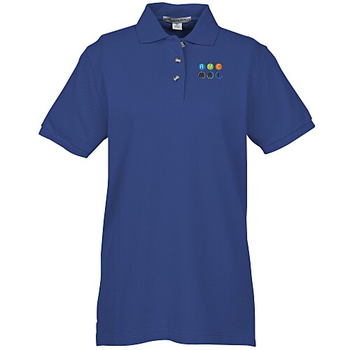 Easy Care Pique Knit Polo - Ladies' Main Image