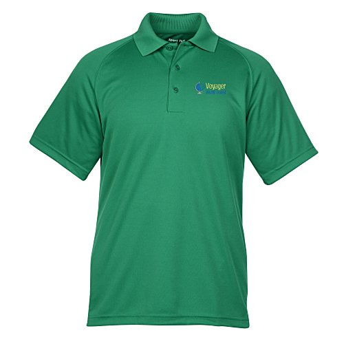 Mini Pique Raglan Performance Polo - Men's Main Image