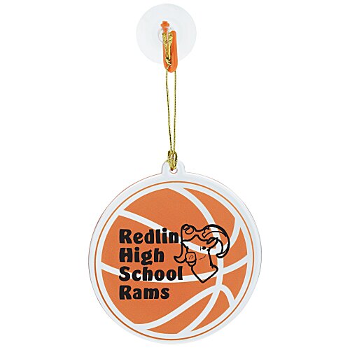 Sun Catcher Ornament - Basketball Main Image