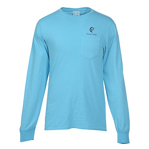 Principle Pigment-Dyed Long Sleeve Pocket T-Shirt Main Image