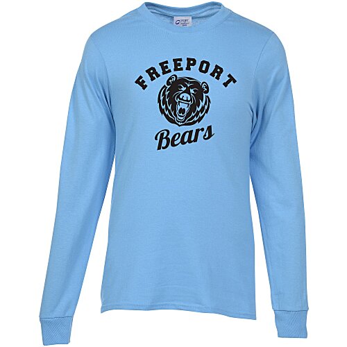 Port 50/50 Blend Long Sleeve T-Shirt - Screen Main Image