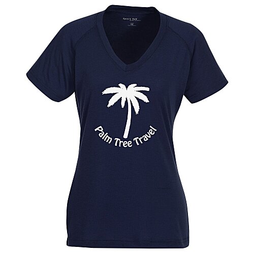 Supreme Performance V-Neck Raglan Sleeve T-Shirt - Ladies' Main Image