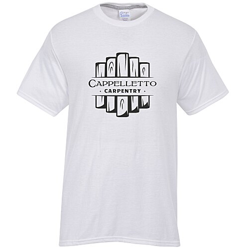 Principle Performance Blend T-Shirt - White Main Image