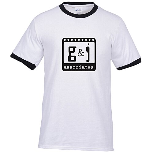 Classic Ringer T-Shirt - White Main Image