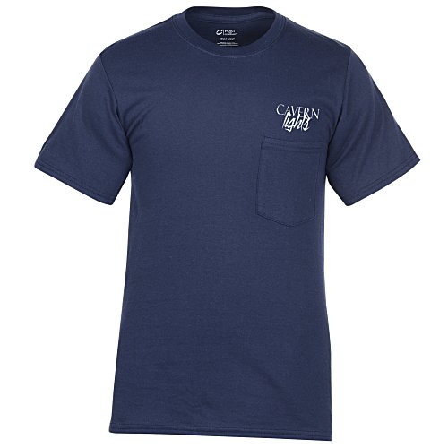 Port Classic 5.4-oz Pocket T-Shirt - Men's - Screen Main Image