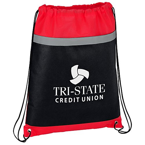 Nightfall Reflective Drawstring Sportpack Main Image