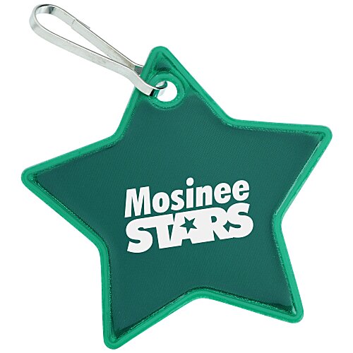 Reflective Zipper Pull - Star Main Image