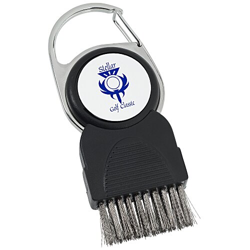 Golf Club Brush with Ball Marker Main Image