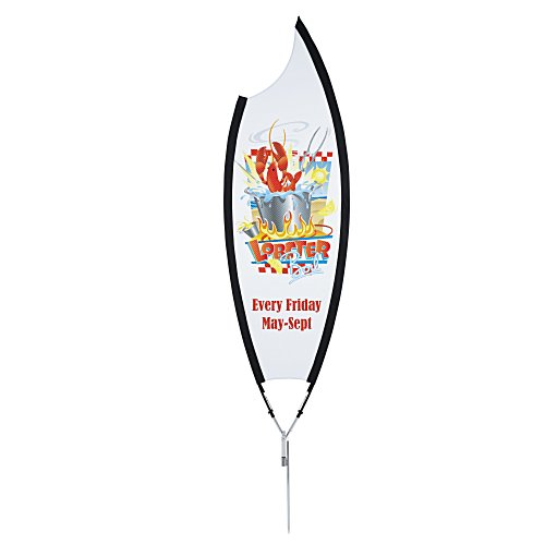 Outdoor Claw Mesh Sail Sign - 9' - One Sided Main Image