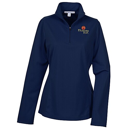 Molecule Mesh 1/2-Zip Pullover - Ladies' - Embroidered Main Image