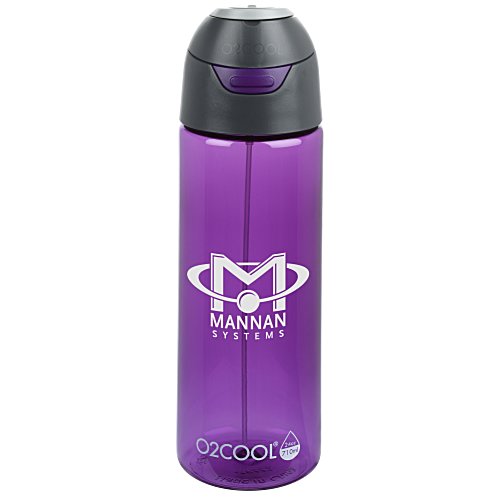 O2COOL Prism Pop-up Top Mist and Sip Sport Bottle - 24 oz. Main Image