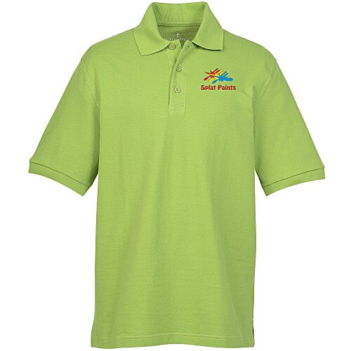 Belmont Combed Cotton Pique Polo - Men's Main Image