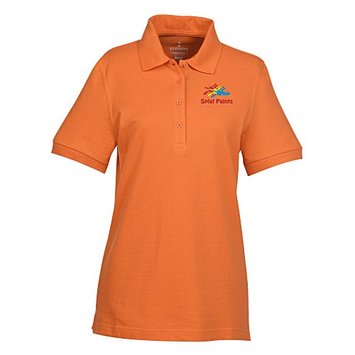 Belmont Combed Cotton Pique Polo - Ladies' Main Image