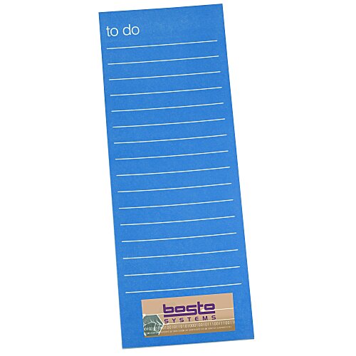 Souvenir Designer Sticky Note - 8" x 3" - To Do - 25 Sheet - 24 hr Main Image