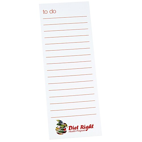 Souvenir Designer Sticky Note - 8" x 3" - To Do - 50 Sheet - 24 hr Main Image