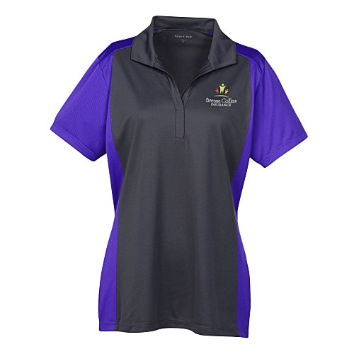 Micropique Sport-Wick Colorblock Polo - Ladies' Main Image